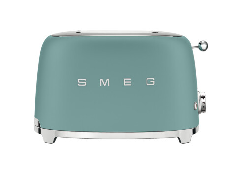 Smeg FAB TSF01EGMUK Toaster 2 Slc E.Grn