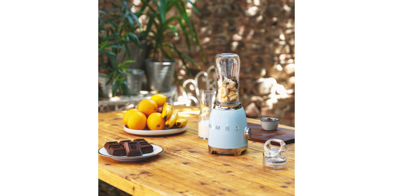 Smeg PBF01PBUK Blender+Smoothie P.Blu