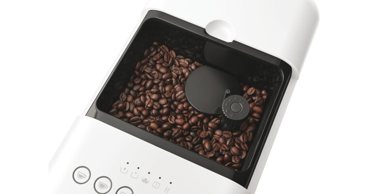 Smeg BCC13WHMUK Auto Coffee Mch M.Wht