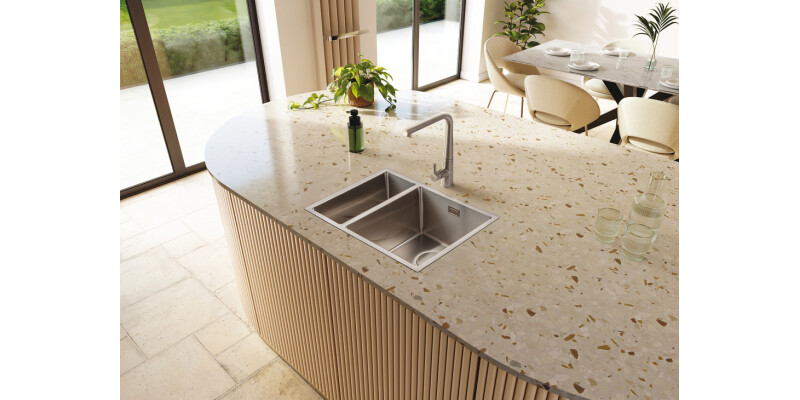 RM Kube KUBE3416L 1.5B Sink LHHB SS