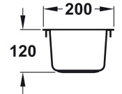 RM Quad QUAD16 0.5B Sink UH SS