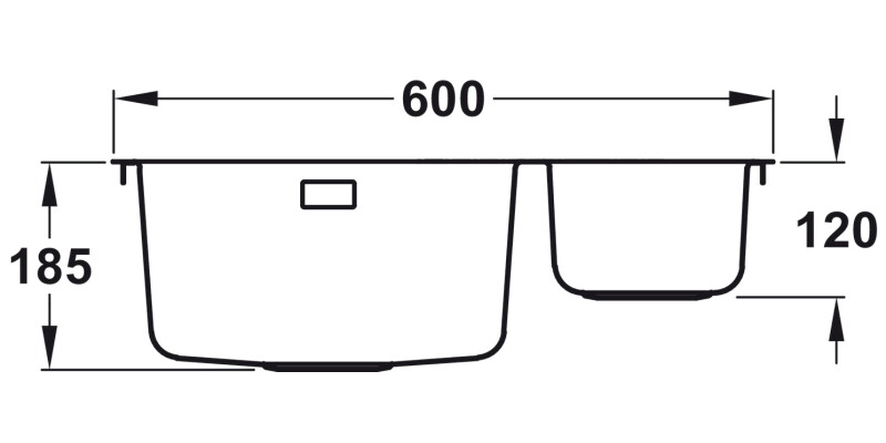 RM Quad QUAD3418R 1.5B Sink RHHB SS