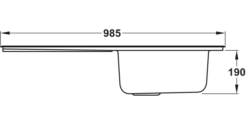 RM Houston HS9851 1.0B Sink Rev SS
