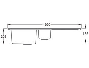 RM Oakland�OAK1052 1.5B�Sink�Rev SS