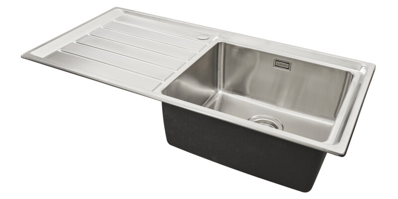 Veneto 970x500mm 1.0B Sink LHD 304 SSS