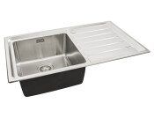 Veneto 860x500mm 1.0B Sink RHD 304 SSS