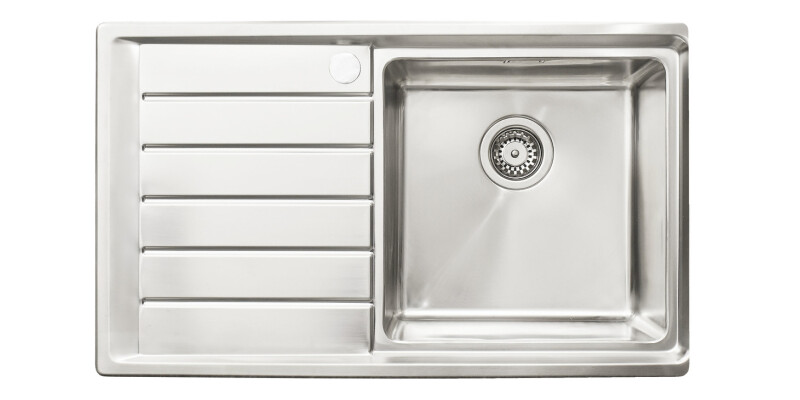 Veneto 860x500mm 1.0B Sink LHD 304 SSS