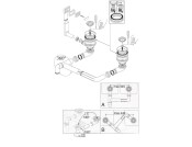 Hafele Lax Waste+Overflow Set - Dbl SS