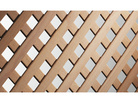 Decorative Panel 45D 600x1200x4mm Oak