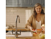 Bidbury&Co Amesbury Dual Lvr C-Tap Chr