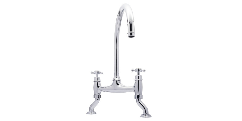Bidbury&Co Sherborne Bridge Dual Tap Chr