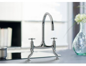 Bidbury&Co Sherborne Bridge Dual Tap Chr
