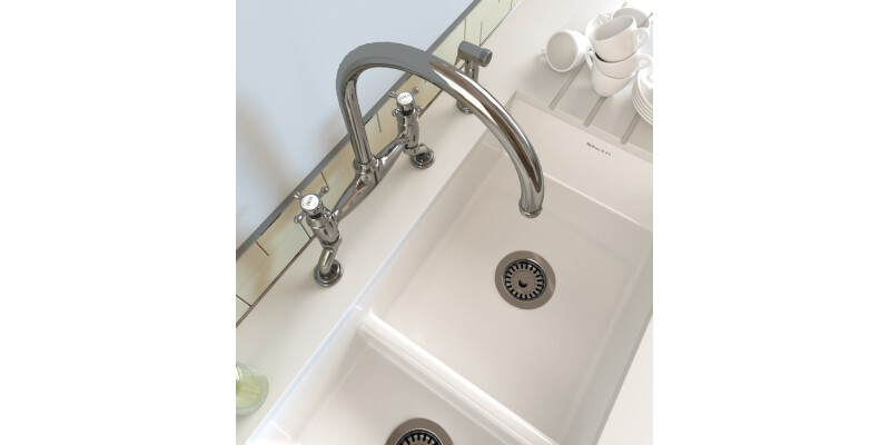 Bidbury&Co Sherborne Bridge Dual Tap Chr