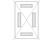 Mirror Tape Dbl-Sided 50m 25x1.5mm