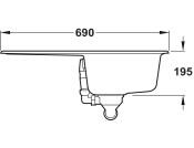 RM Mayon Ign MAY690AS 1.0B Sink Blk