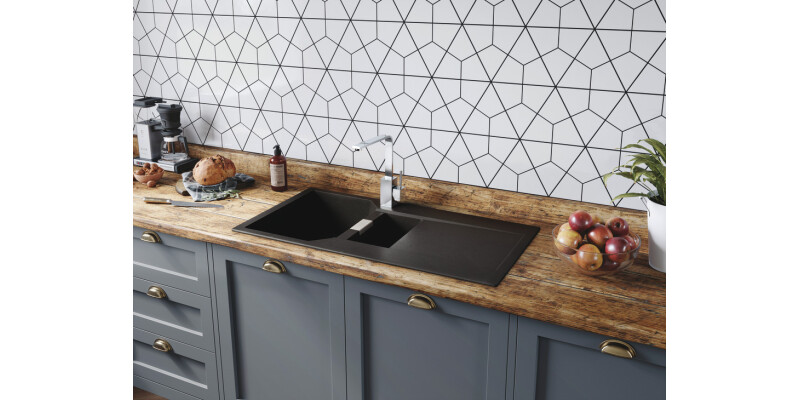 RM Mayon Ign MAY1052AS 1.5B Sink Blk