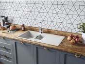 RM Mayon Ign MAY1052CW 1.5B Sink Wht