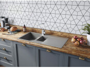 RM Mayon Ign MAY1052DG 1.5B Sink Gry