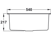 RM Oridian Ign ORIUN540CH�1.0B Sink�Blk