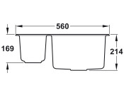 RM Oridian Ign ORIUN5602CH�1.5B�Sink Blk