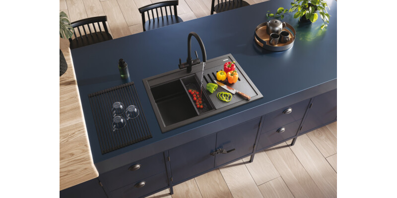 RM Prato�PRA790CH�1.0B�Sink�UH Blk