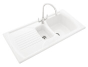 RM Tenby CTE10102WH 1.5B Sink Cer Wht