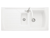 RM Tenby CTE10102WH 1.5B Sink Cer Wht