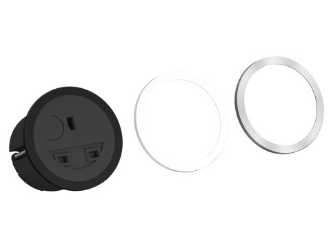 Socket Outlet, 1x UK, Pix, Bachmann