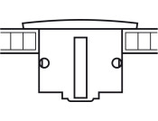 Kapsa XS Cover Plt 147x70.5x5mm MB 9005