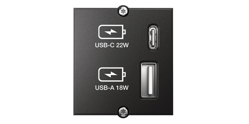 PIX Charging Station USB-C22W+USB-A 18W