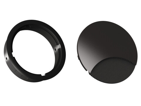 Loop D80mm Cable Outlet Bru Blk 9005