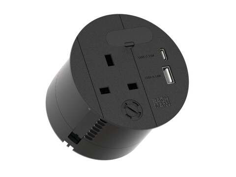 Loop in Charge 1xUK 1xUSB A+C 1xCblGland