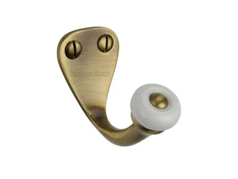 M.Marcus Heritage Brass Traditional Single Robe Hook