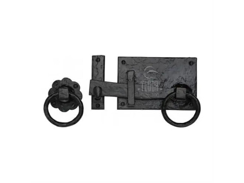 M.Marcus - Tudor Wide Gate Latch - Black Antique