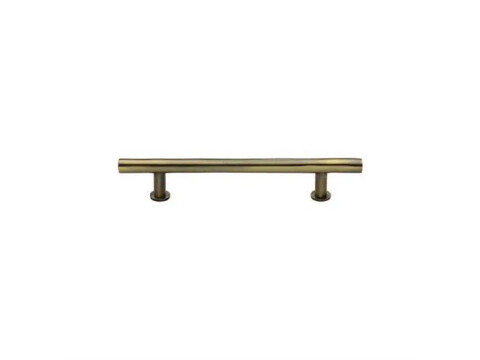 M.Marcus Heritage Brass T-Bar Cupboard Handle with Roses