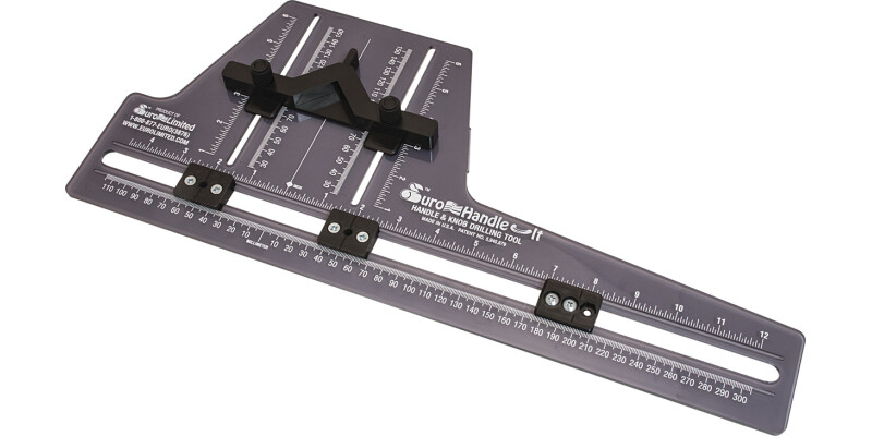 Handle And Knob Drilling Jig