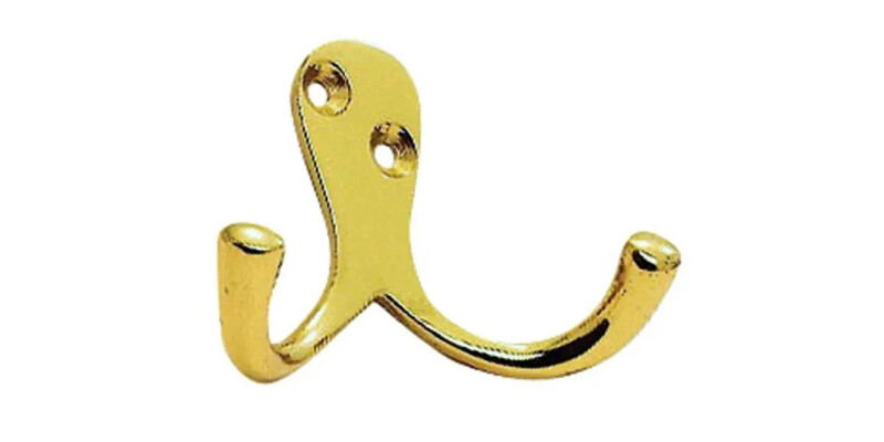 Carlisle Brass Victorian Double Robe Hook