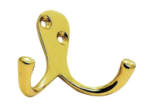 Carlisle Brass Victorian Double Robe Hook