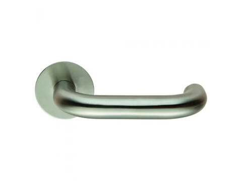 Nera Door Handle - Satin Stainless Steel - Pair