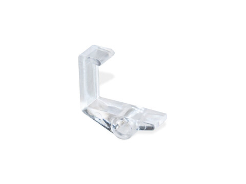 BS2073 18mm Transparent Shelf Clip