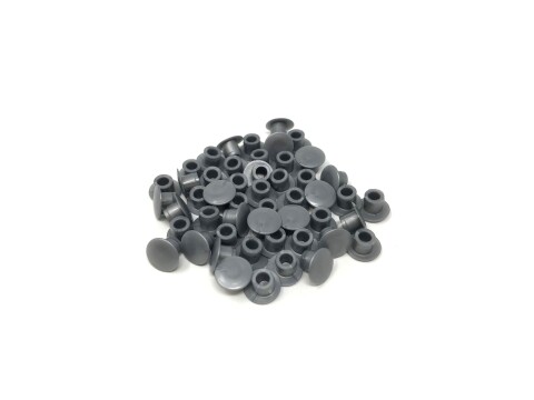 MC9005 5mm Silver/Grey Cover Cap