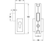 Startec PatchFit Lock w Pro Cyl MSS