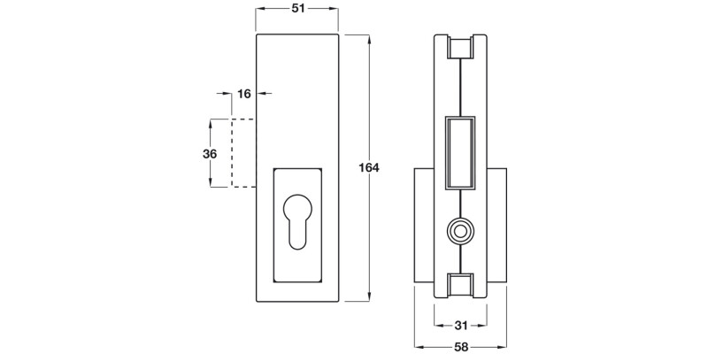Startec PatchFit Lock w Pro Cyl MSS