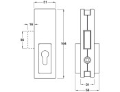 Startec PatchFit Lock w Pro Cyl MSS