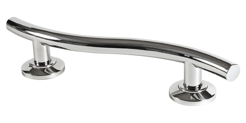Nyma Style Curved Grab Rail 203mm cc PSS