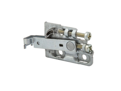 KD8081 Right Hand Cabinet Hanger, Screw Fixing, Zinc Plated Steel, Scarpi-4