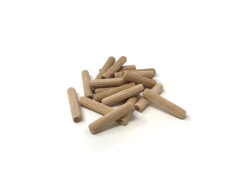 KD8028 6x30mm Fluted Beech Dowels