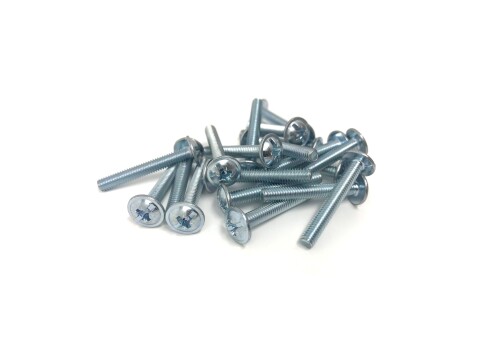 KD8026 M4 28mm Handle Screw, Flat Head with Combi-Cross Slot