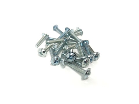 KD8014 M4 23mm Handle Screw, Flat Head with Combi-Cross Slot