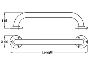 Nyma Pro Doc M Pack Toilet FitSet 600mm